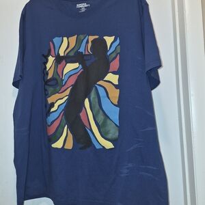 Sonoma Navy Graphic T-Shirt XXL